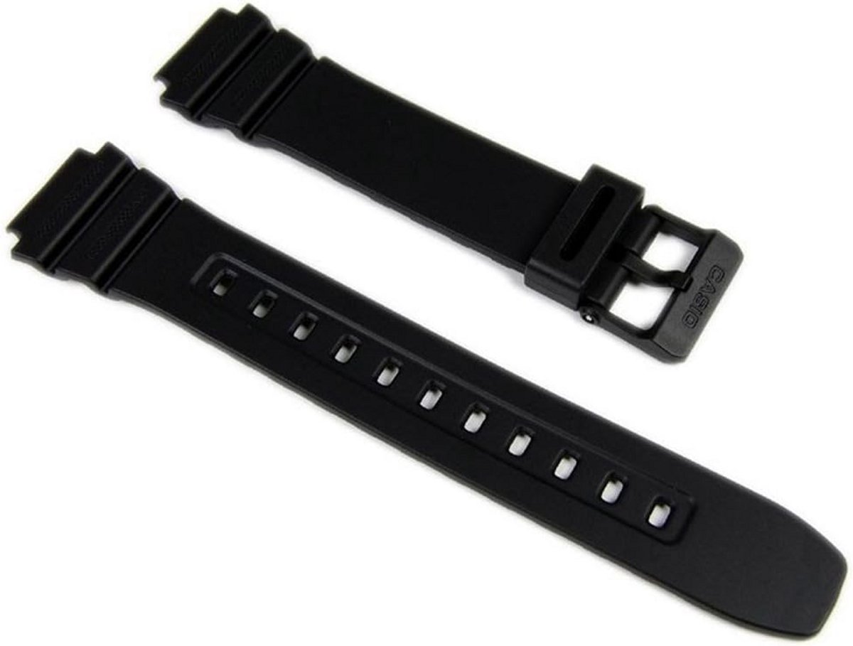 Zwarte Horlogeband voor Diverse Modellen - Originele Vervangingsband