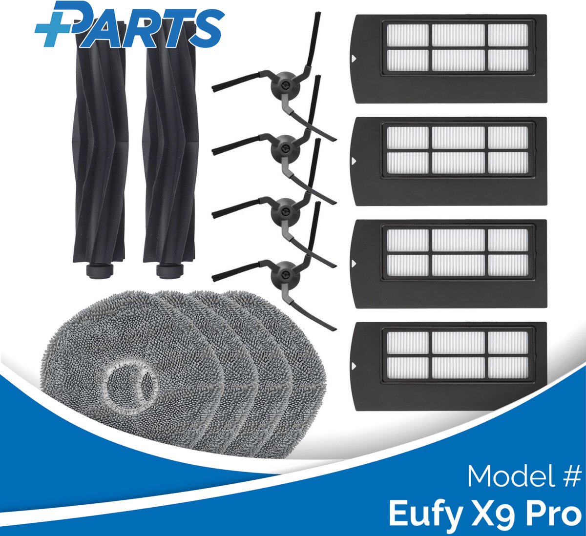 Eufy X9 Pro Onderhoudsset (Plus.Parts® alternatief voor T29A6011)