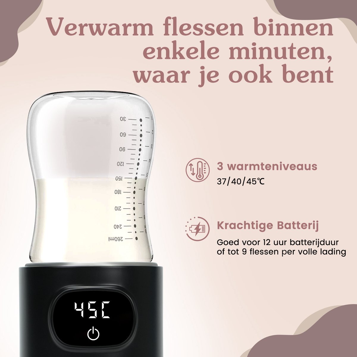 3Babies draadloze flessenwarmer thumbnail 3