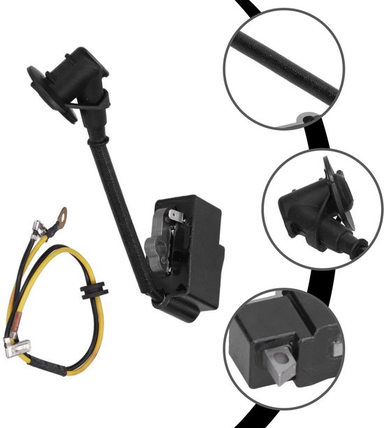 Ontstekingsspoel STIHL - Voor MS251/MS261C - Slijtvast en duurzaam - Model 1141 400 1307 - Betrouwbare ontsteking - Stabiele motorprestaties - Zwart van Stihl — afbeelding 2