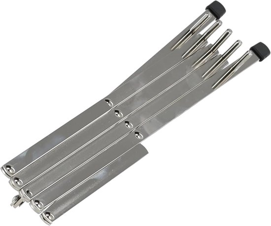 Uitschuifbare tafel met afgeschuind blad en S70 poten