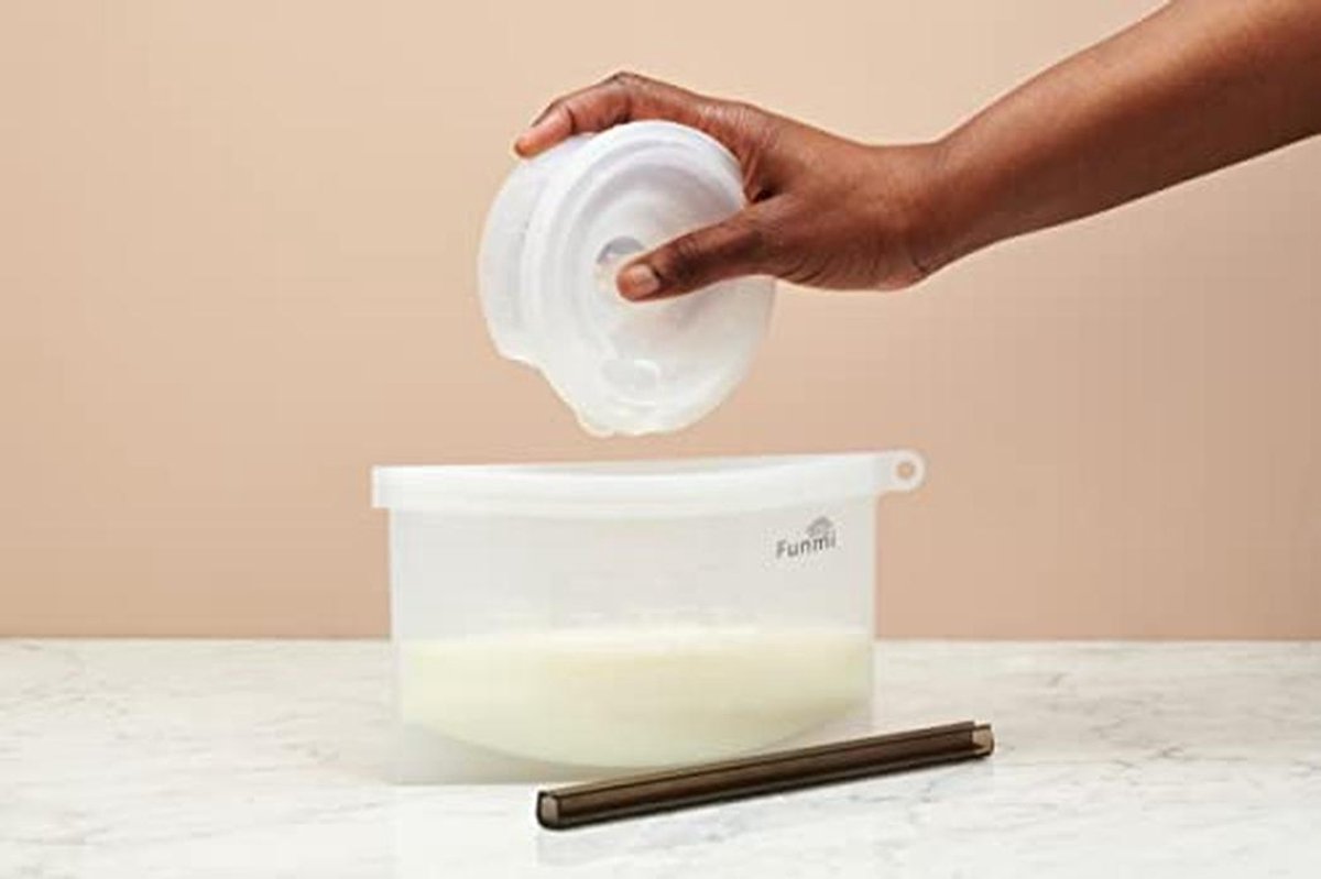 Herbruikbare Siliconen Moedermelk Opslagzakken - Makkelijk Gieten - Lekvrij en Vriesbestendig - 500 ml, Set van 2 — cadeau in Cadeau-ideeën - foto 2