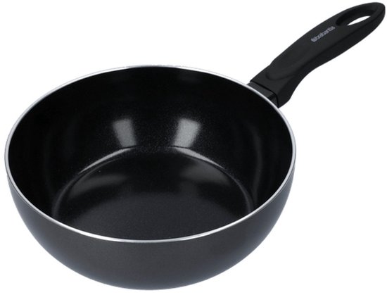 Brabantia Wokpan - 20 cm - keramische antiaanbaklaag - Geschikt voor Inductie
