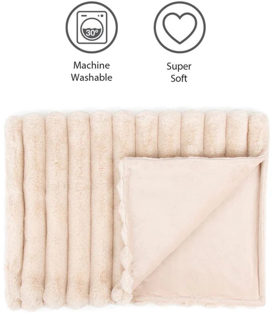 Scruffs - Aspen Huisdierdeken – One Size - Cream