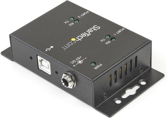 Adapter Usb Naar R232 2-Port USB naar RS232 Serie Adapter - USB DB9 Hub met 2x DB9 Plug en 1x ...
