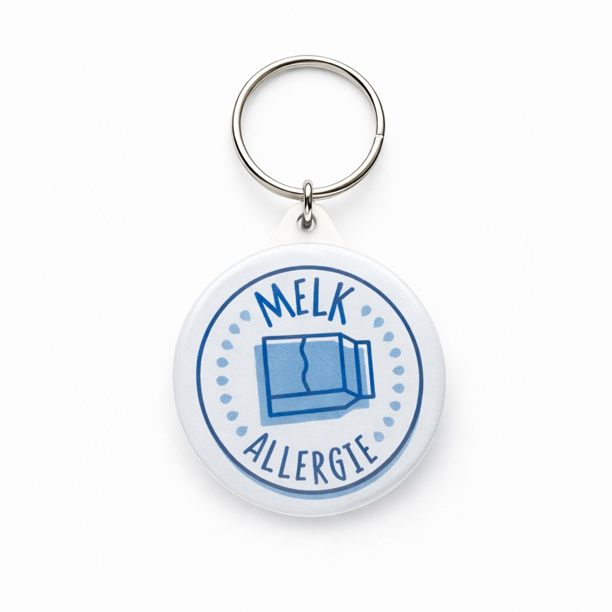 Sleutelhanger melk allergie