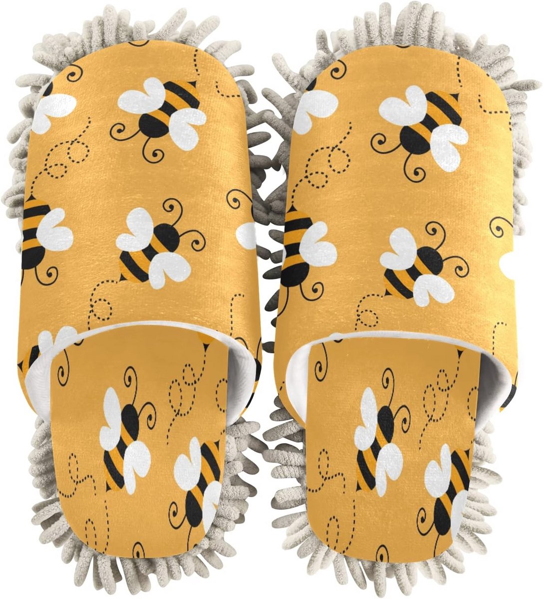 Mop Slippers voor schoonmaken - Antislip Dweil Schoenen - Microfiber Vloerschoenen