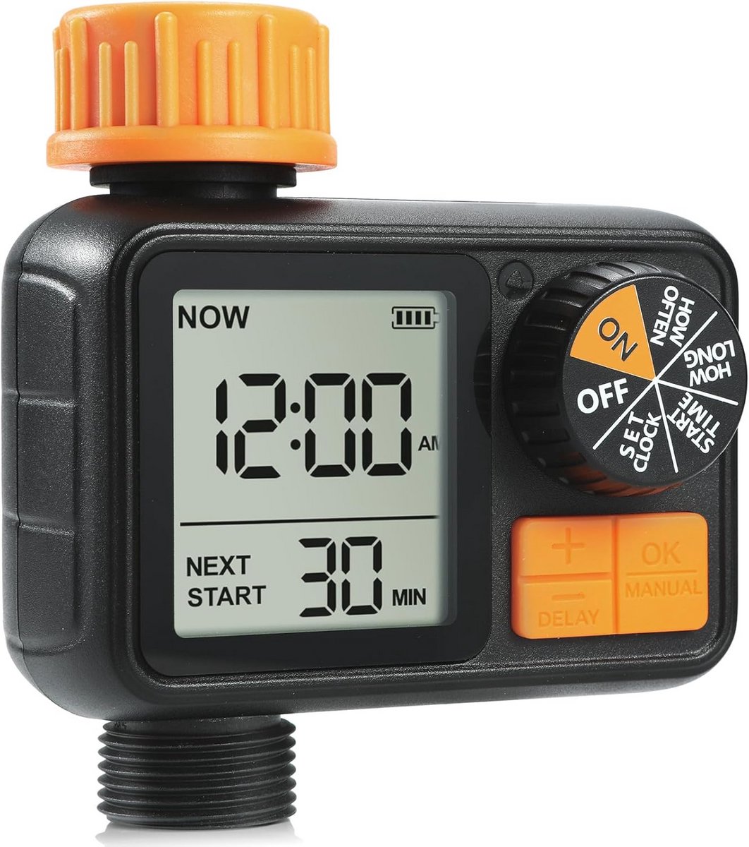 Automatische Digitale Tuinsproeier Timer voor Irrigatie en Verneveling