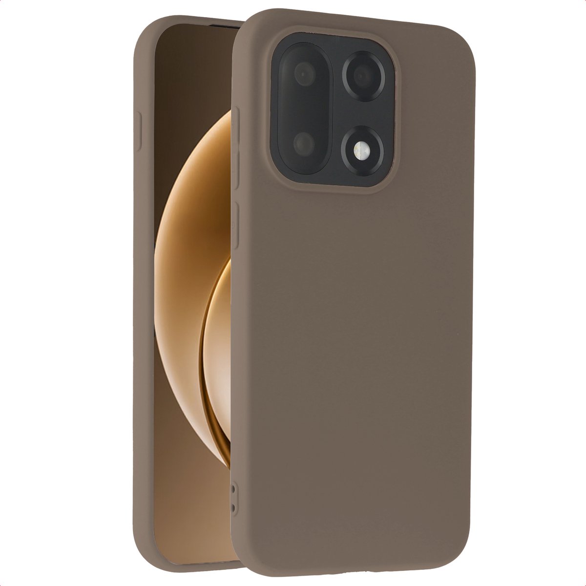 imoshion Hoesje - Geschikt voor OnePlus 15 - Color Backcover - Bruin
