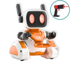 Stena LightChaser Robot - Volgt de Laser - Kan Spullen Tillen - Interactief STEM Speelgoed - LED Ogen - met Geluidseffecten - Jongens - Oplaadbaar