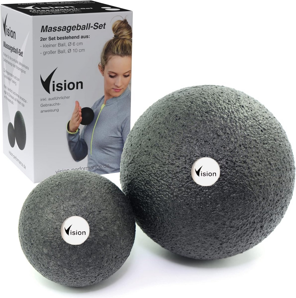 Massagebalset voor Zelfmassage - Spanning Verlichten en Snelle Regeneratie