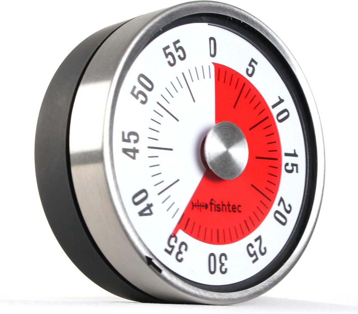 Mechanische Wekker RVS met Timerfunctie en Magnetische Montage