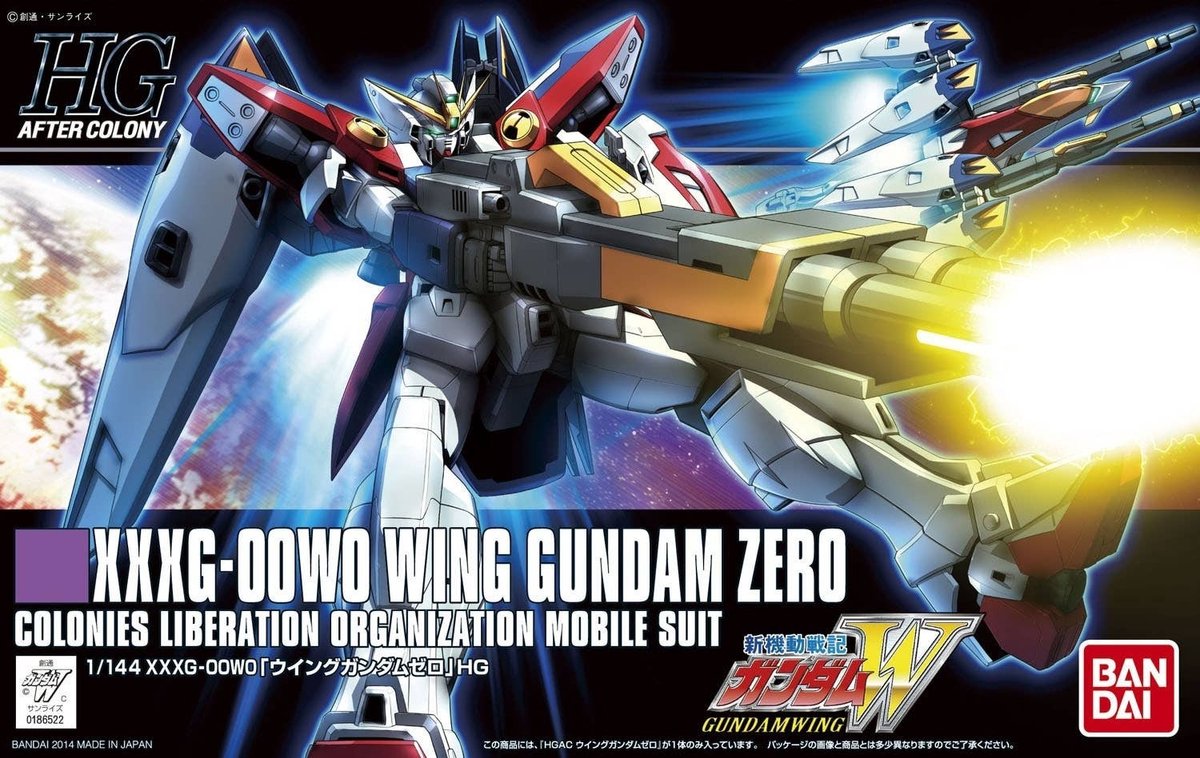 Gundam: High Grade - Wing Gundam Zero 1:144 Model Kit