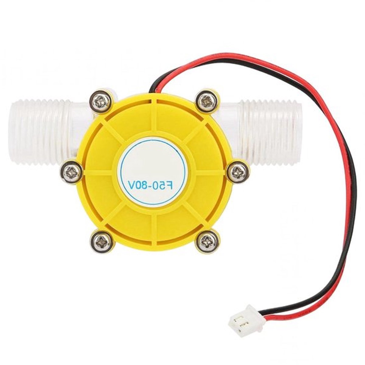 Micro Hydroelectric Turbine Generator With Yellow (80V) - Pump Turbine