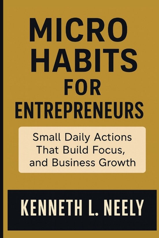 Micro Habits for Entrepreneurs - cover