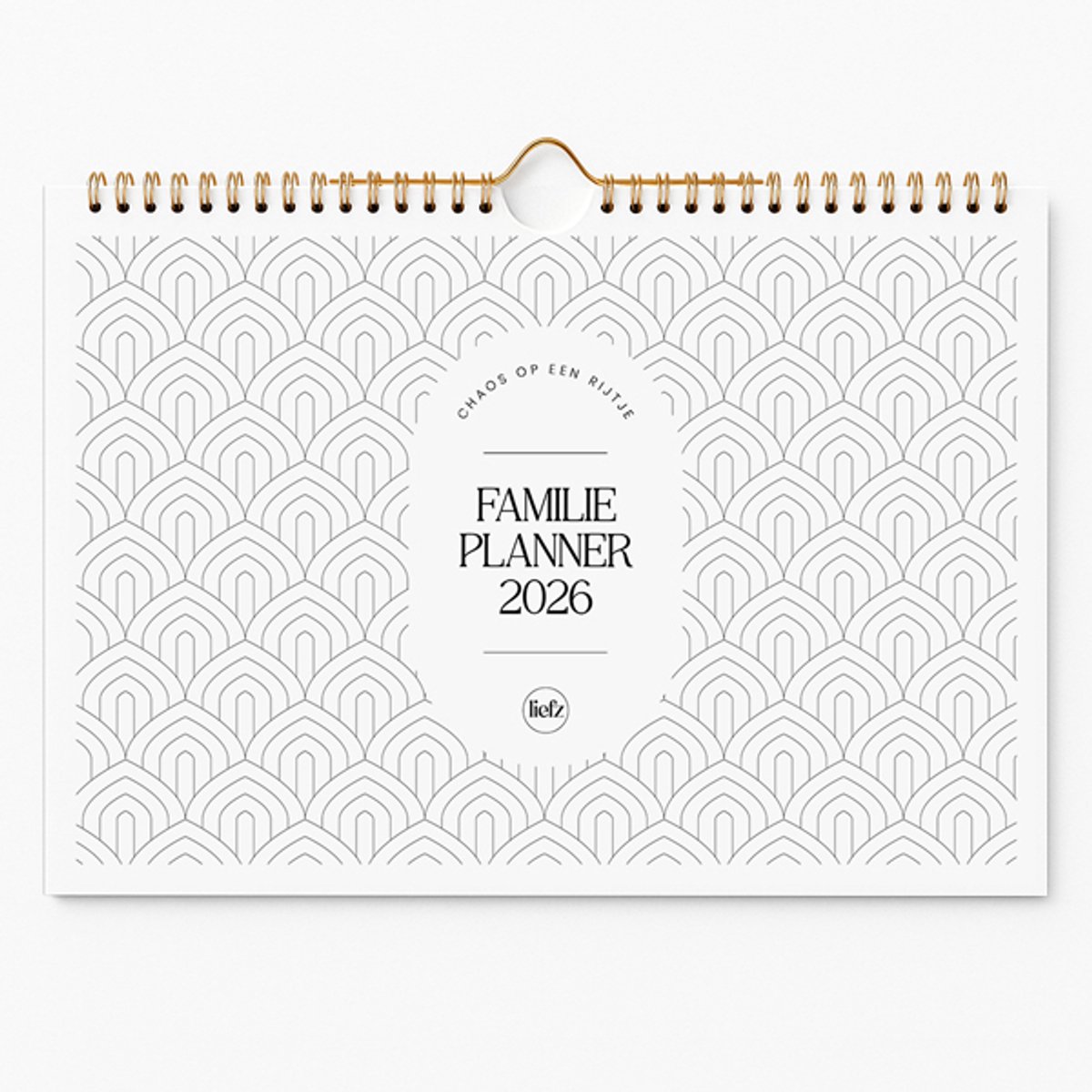 Familieplanner 2026 - Gezinsplanner - Familiekalender A4 - 6 personen