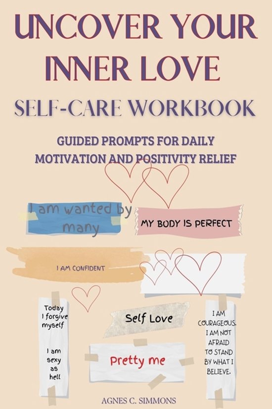 UNCOVER YOUR INNER LOVE Self-Care workbook - cover