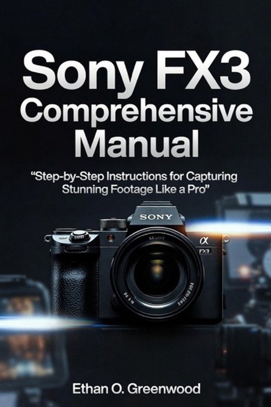 Sony FX3 Comprehensive Manual - cover