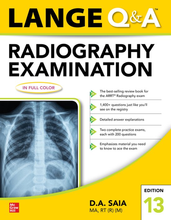 Lange Q & A Radiography Examination, Thirteenth Edition - cover