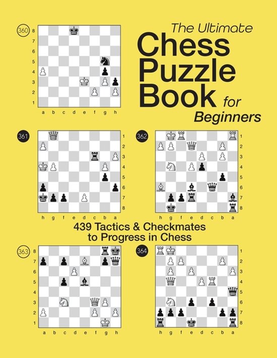 The Ultimate Chess Puzzle Book for Beginners - cover