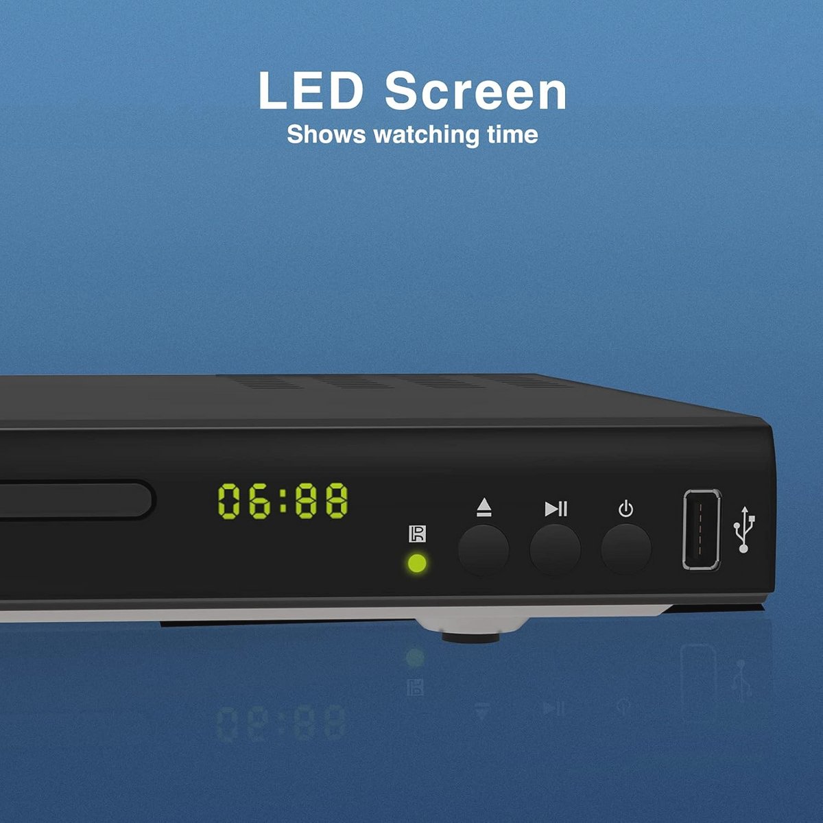 Blu-ray DVD Speler met HDMI en Multi-regio Ondersteuning - Ideaal voor Thuisbioscoop
