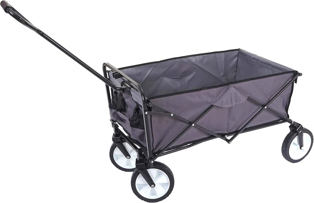 Opvouwbare Bolderkar Handwagen voor Buitenactiviteiten - Ideaal voor Tuin en Strand