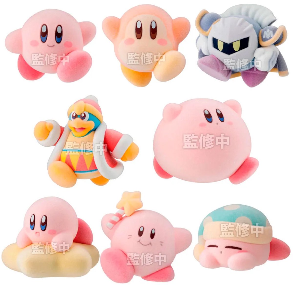 Bandai Kirby Gevlokt Figuur Geassorteerd Roze