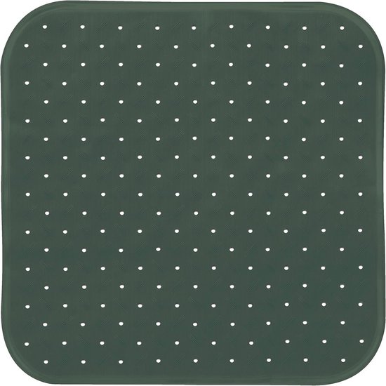 Antibacteriële antislip douchemat met zuignappen - Beige - 54 x 54 cm - Wasbaar op 60 graden — afbeelding 2