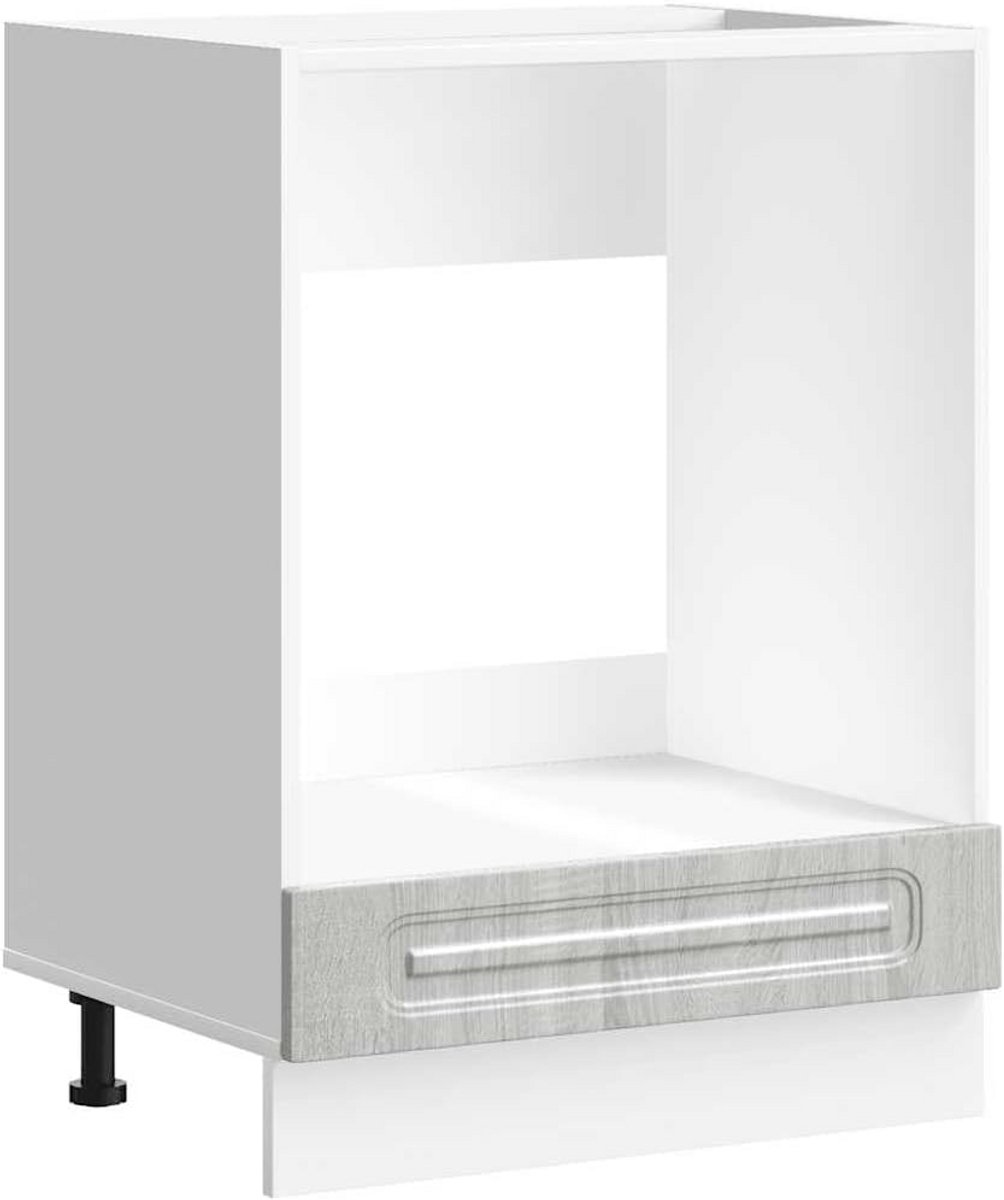 Keuken Oventje Kast met Opbergruimte Sonoma Eiken Look