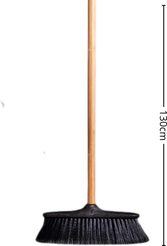 Binnenbezem ECO met bamboe steel 120 cm van Sorbo — afbeelding 2
