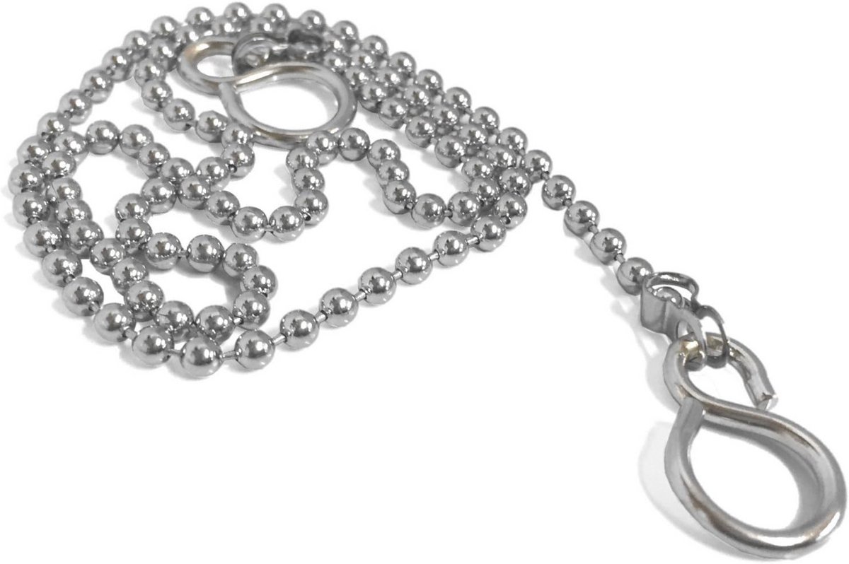 Gootsteen Ketting Bal Chroom 300 mm
