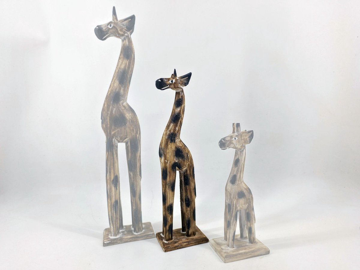 Girafe 30cm 30x10cm natural