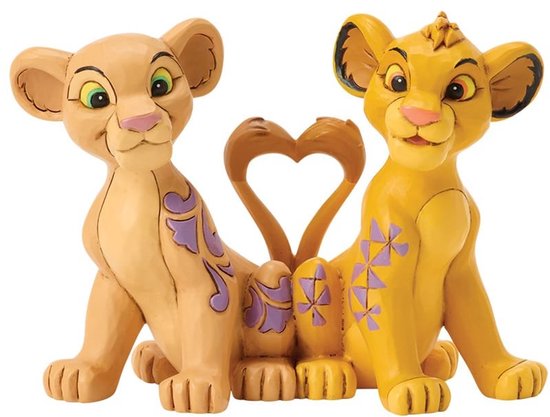 De Leeuwenkoning Simba & Nala The Circle of Love 8 cm