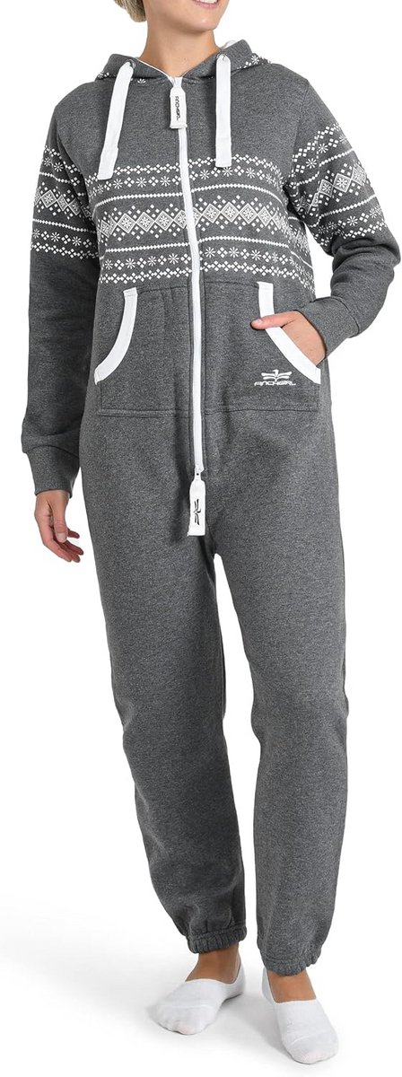 Dames Jumpsuit met Azteken Patroon - Comfortabele Jogging Trainingspak voor Dames