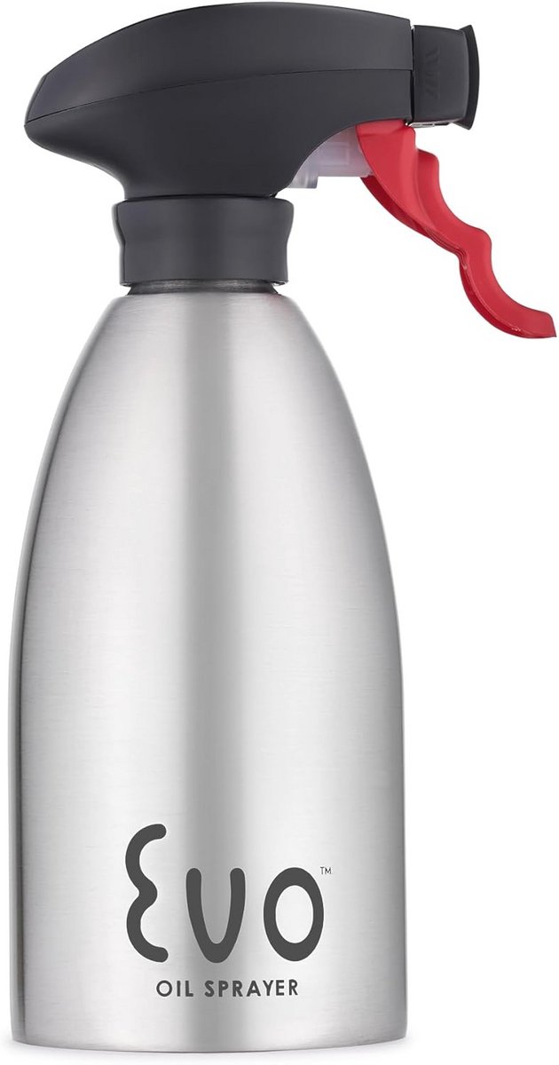 Oliespuit van roestvrij staal, 473 ml - Perfect voor een gelijkmatige olieverdeling