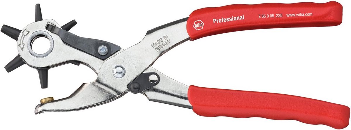 Rondtang met verwisselbare matrijzen voor gaten 2mm tot 4.5mm - Professioneel Handgereedschap