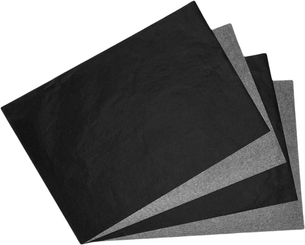 50 Vellen Papier voor Transferpapier en Houtskool om Na te Tekenen