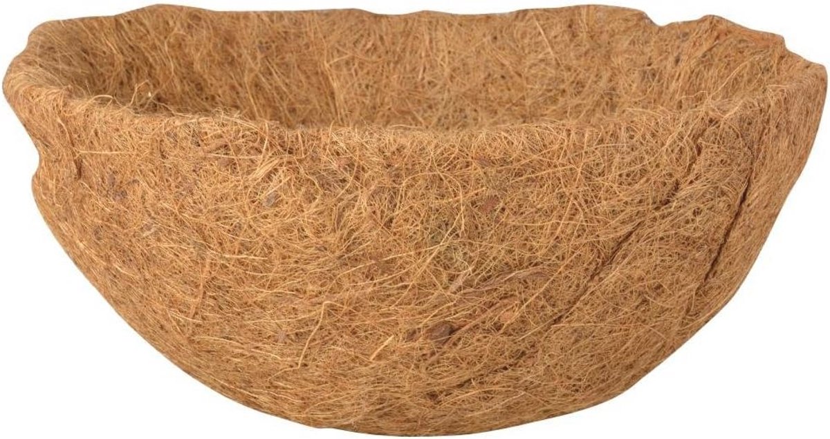 Hangmand Inlay 30,5 cm - Natuurlijke Kokosnootvoering voor Perfecte Drainage