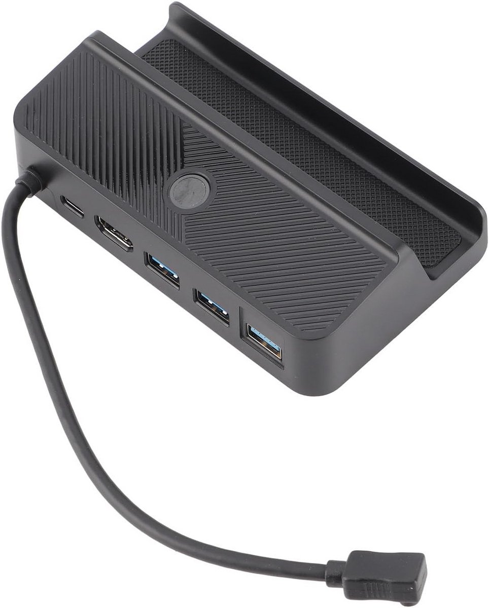 5-in-1 Dockingstation met 4K HDMI en Snelle Opladen voor Gaming Handhelds
