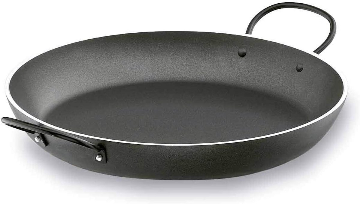 Grote Paellapan 40 cm met Antiaanbaklaag