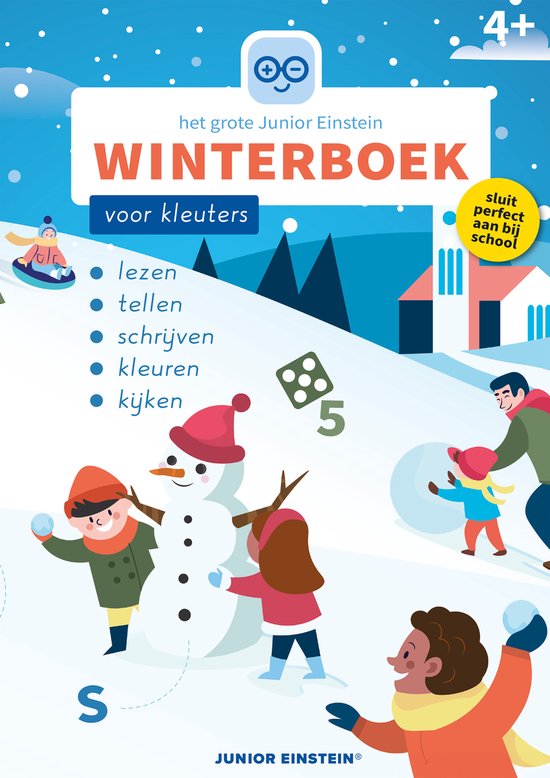 Het grote Junior Einstein Winterboek - cover
