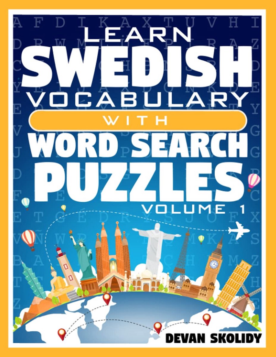 Zweeds Woordenschat Leren: 108 Woordzoeker Puzzels voor Woordenschat Uitbreiding