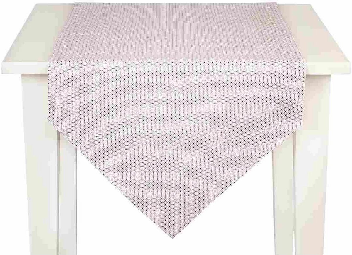 Dromenvanger Tafelloper Stippen Design - 50x160 cm - Rechthoekig Tafelkleed