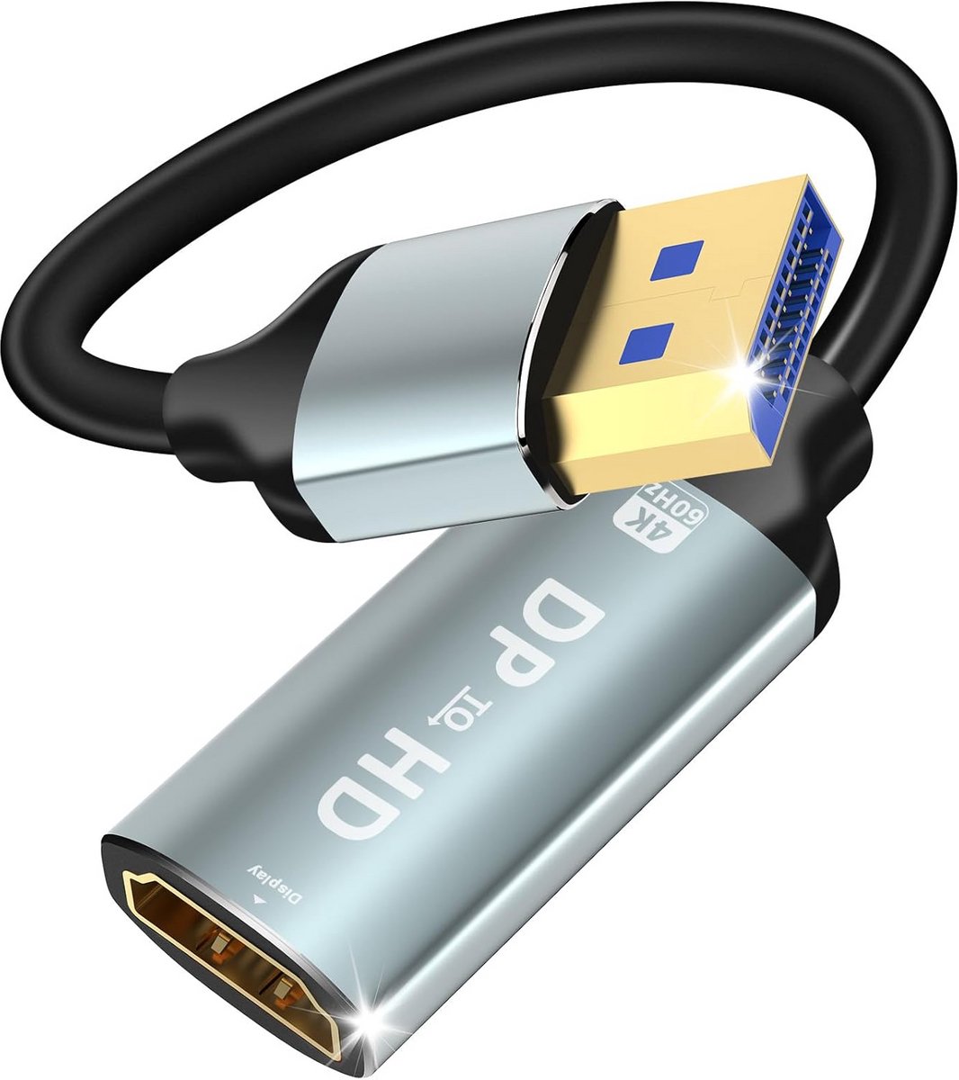 DisplayPort naar HDMI Adapter met Audioconnectiviteit