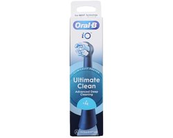 Oral-B iO Ultimate Clean - Opzetborstels - 4 Stuks - Zwart - Origineel - Voor iO Serie