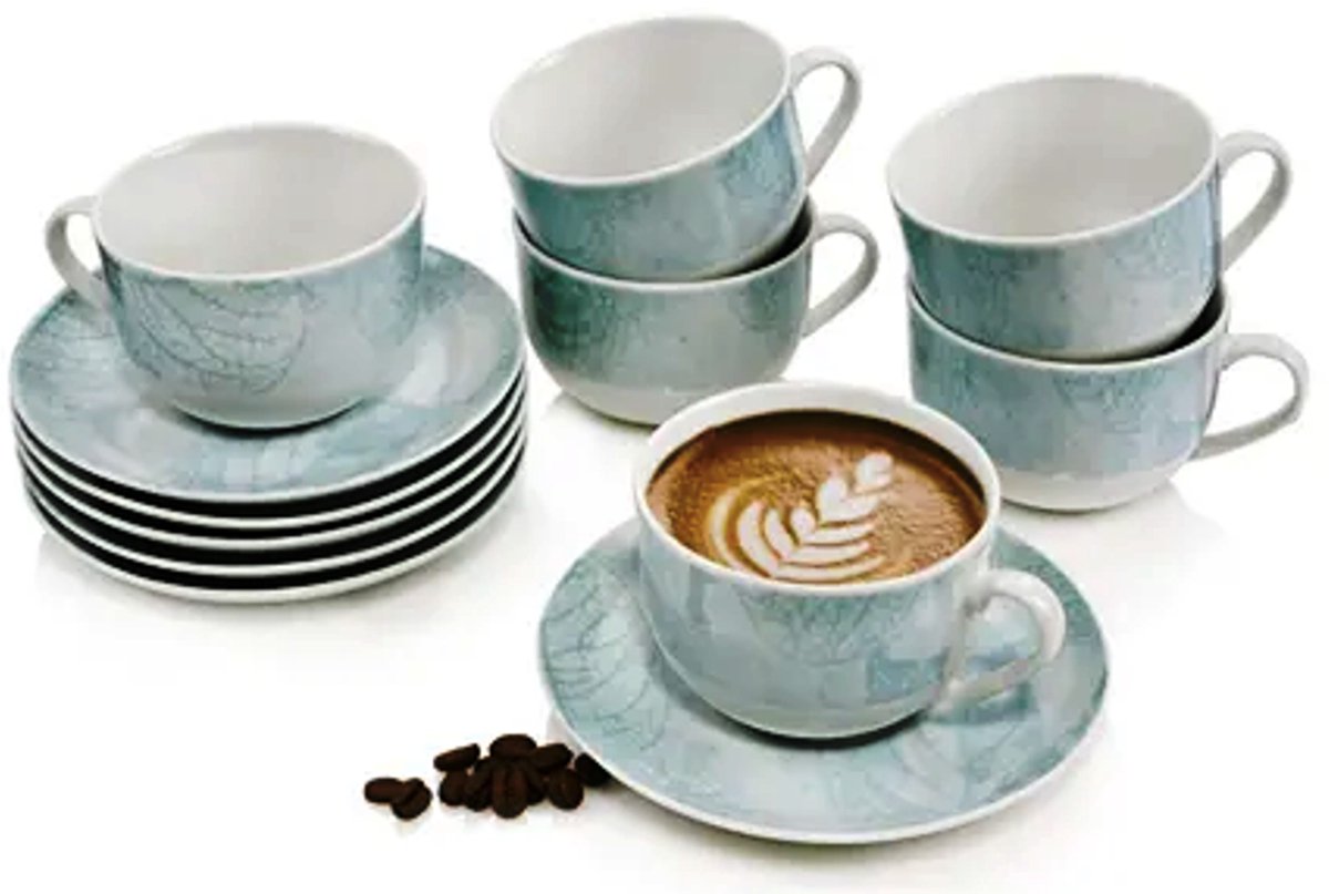 SÄNGER Koffieservies SARTI 12-delig 6 personen