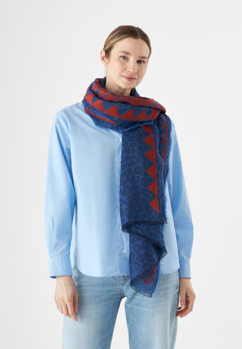 Codello FIL COUPE SCARF COTTON MIX LEO PATTEN