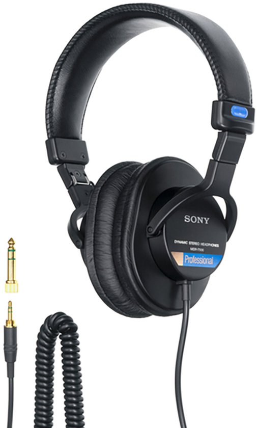 Sony MDR-7506 Studio Koptelefoon met Gesloten Achterkant - Sony - €119,85