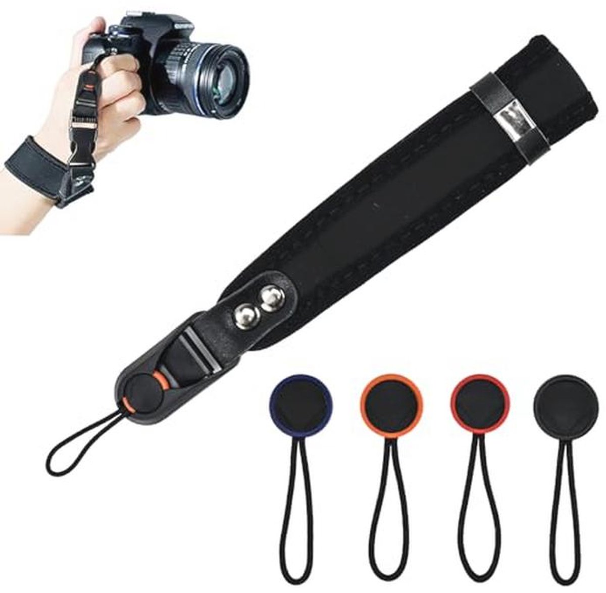 Camera Polsband Quick Release voor Digitale Camera's - Ideale Handriem voor Fotografen