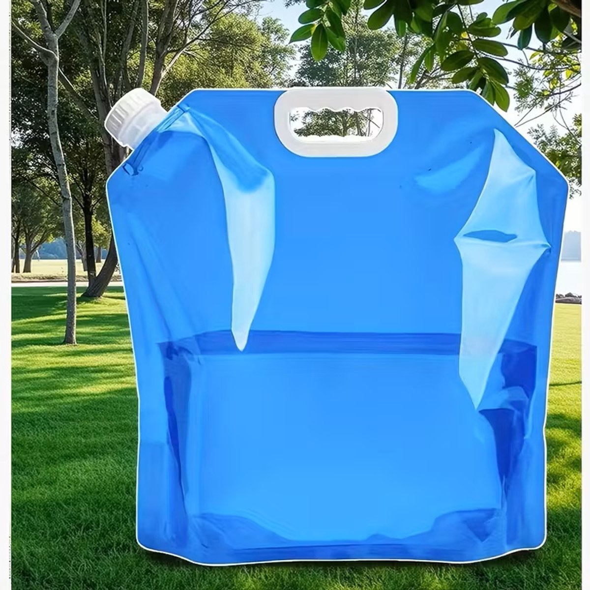 Opvouwbare waterjerrycan - Waterreservoirs 10 Liter Flexibele Waterjerrycan met Dicht Deksel en Kraanschakelaar -Waterreservoir voor nood -Outdoor life - Noodpakket -Noodpakket voor thuis --Draagbare Drinkwaterzak voor Noodsituaties